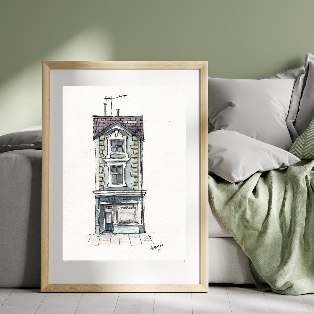 Contis Cafe in Lampeter