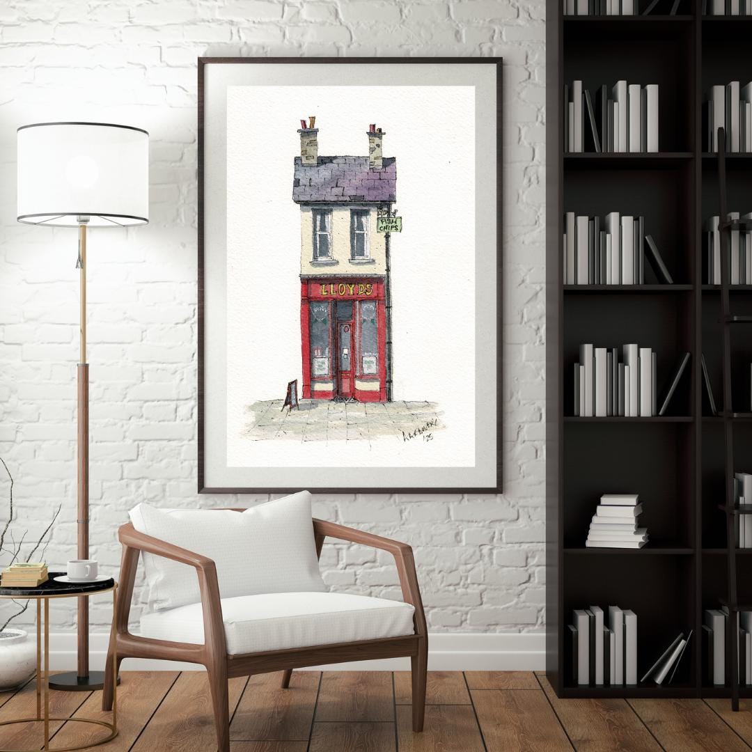 Lloyds Fish and Chip Shop  Lampeter