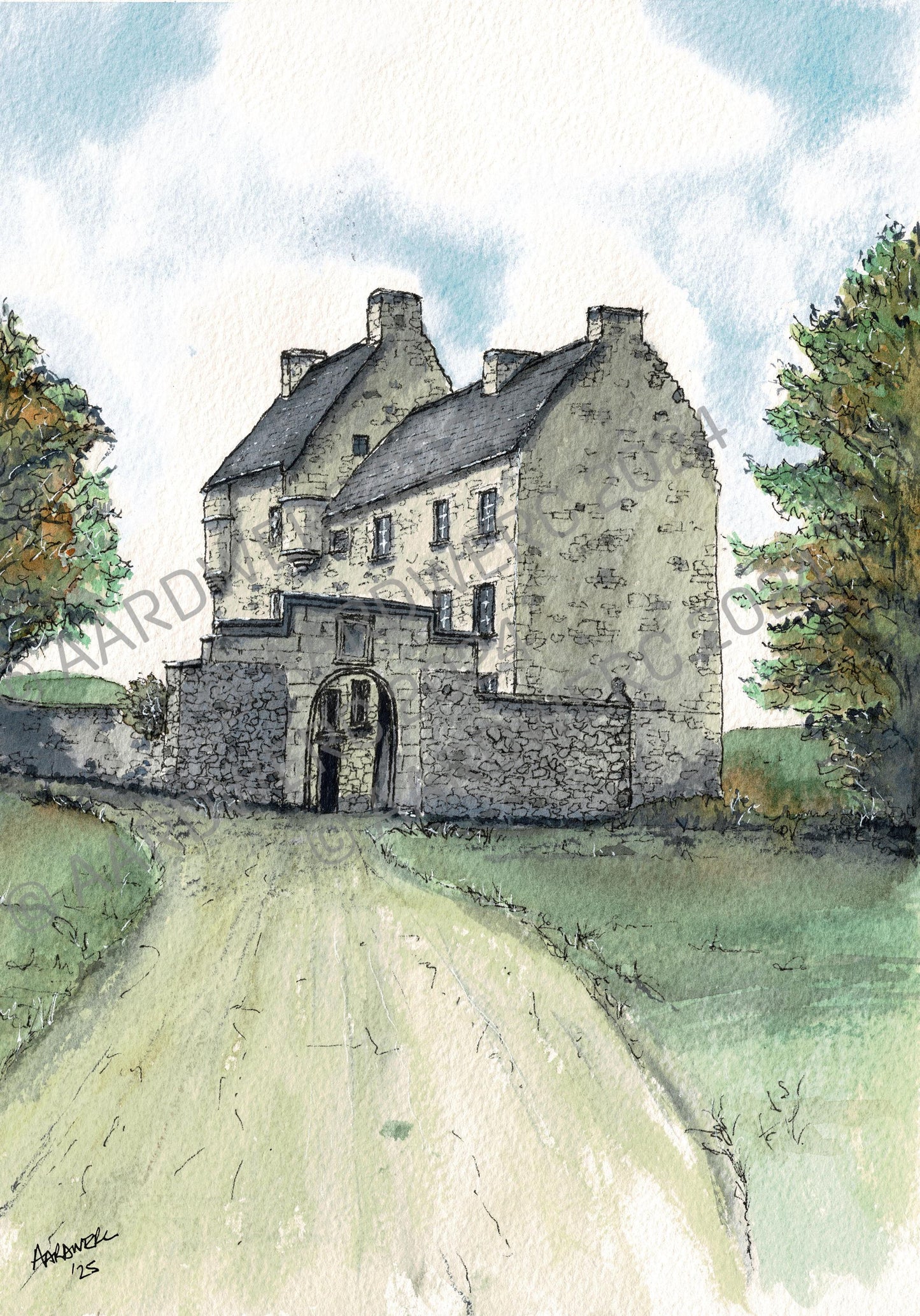 Lallybroch (Broch Tuarach) from Outlander