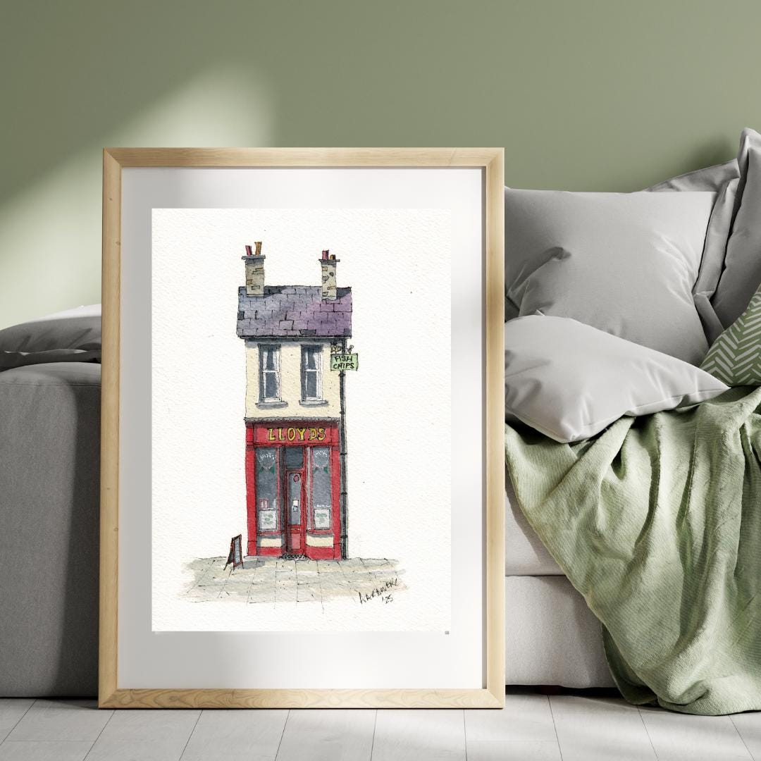 Lloyds Fish and Chip Shop  Lampeter