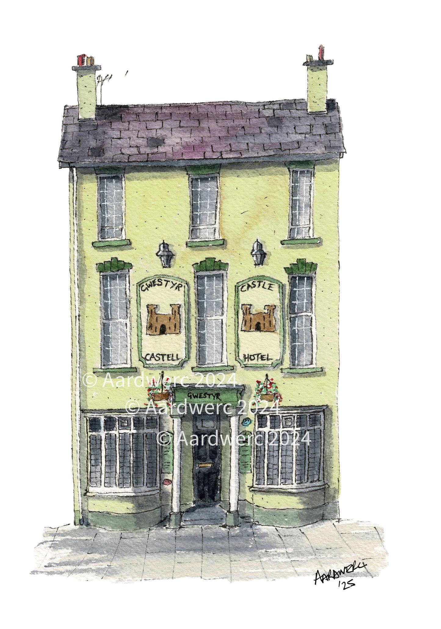 Castle Hotel Pub in Lampeter