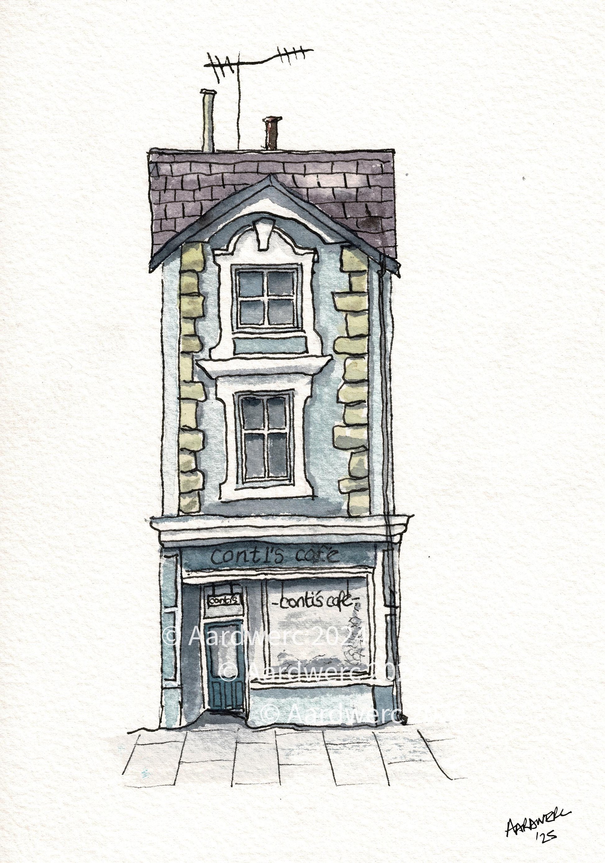 Contis Cafe in Lampeter