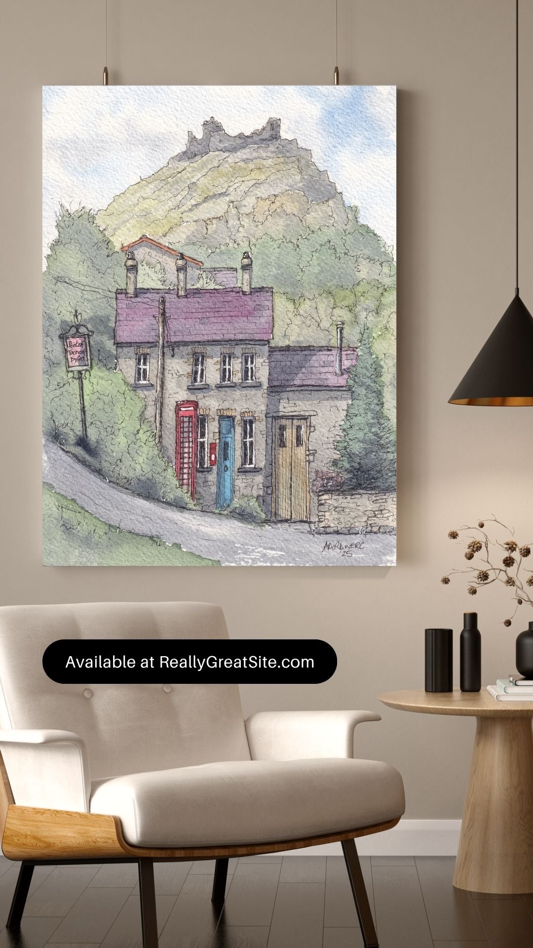 Trapp & Carreg Cennen Castle, Llandeilo, West Wales