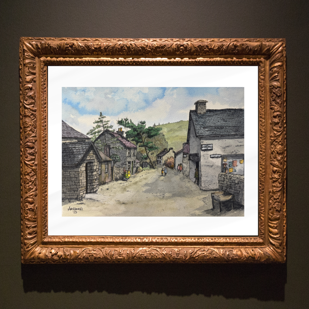 Lost village of Llanwddyn, Powys