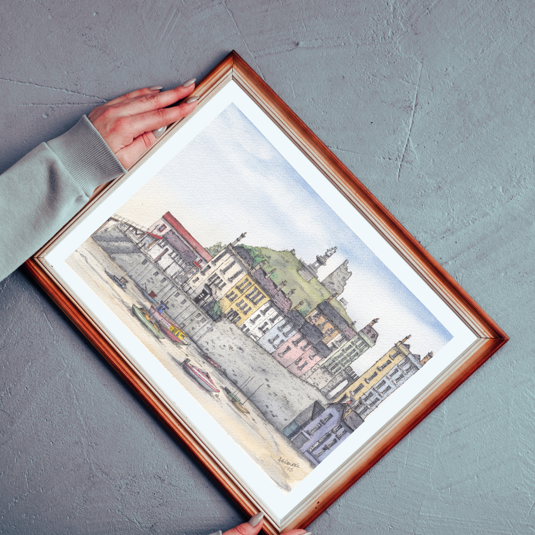 Tenby Harbour, West Wales