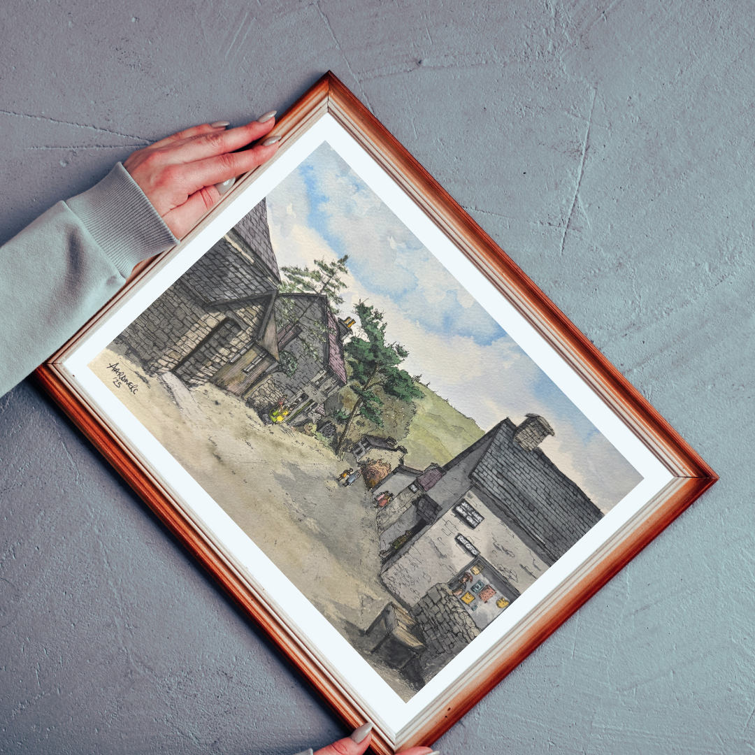 Lost village of Llanwddyn, Powys