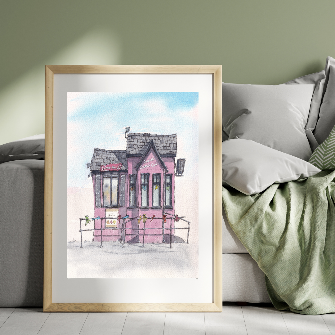 Crazie Crepes Cafe, Burry Port Harbour, West Wales