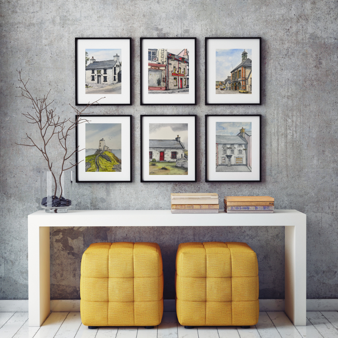 Quirky Print of 10 Downing Street,London, SW1A 2AA