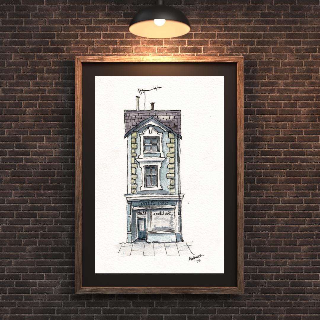 Contis Cafe in Lampeter