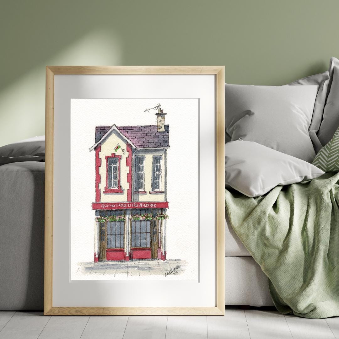 Gwilym C Price and Son and Daughters in Lampeter