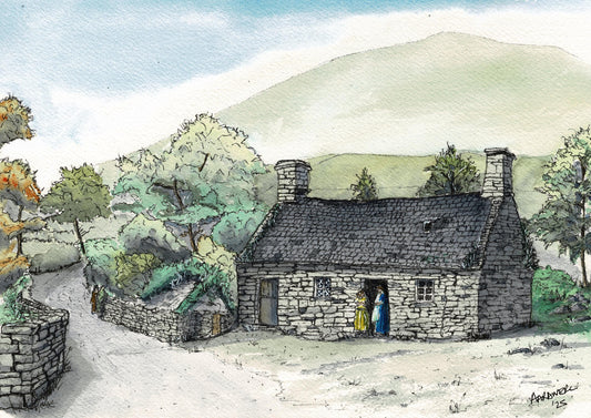 Slate Workers Cottages Dinas Mawddwyn Snowdonia