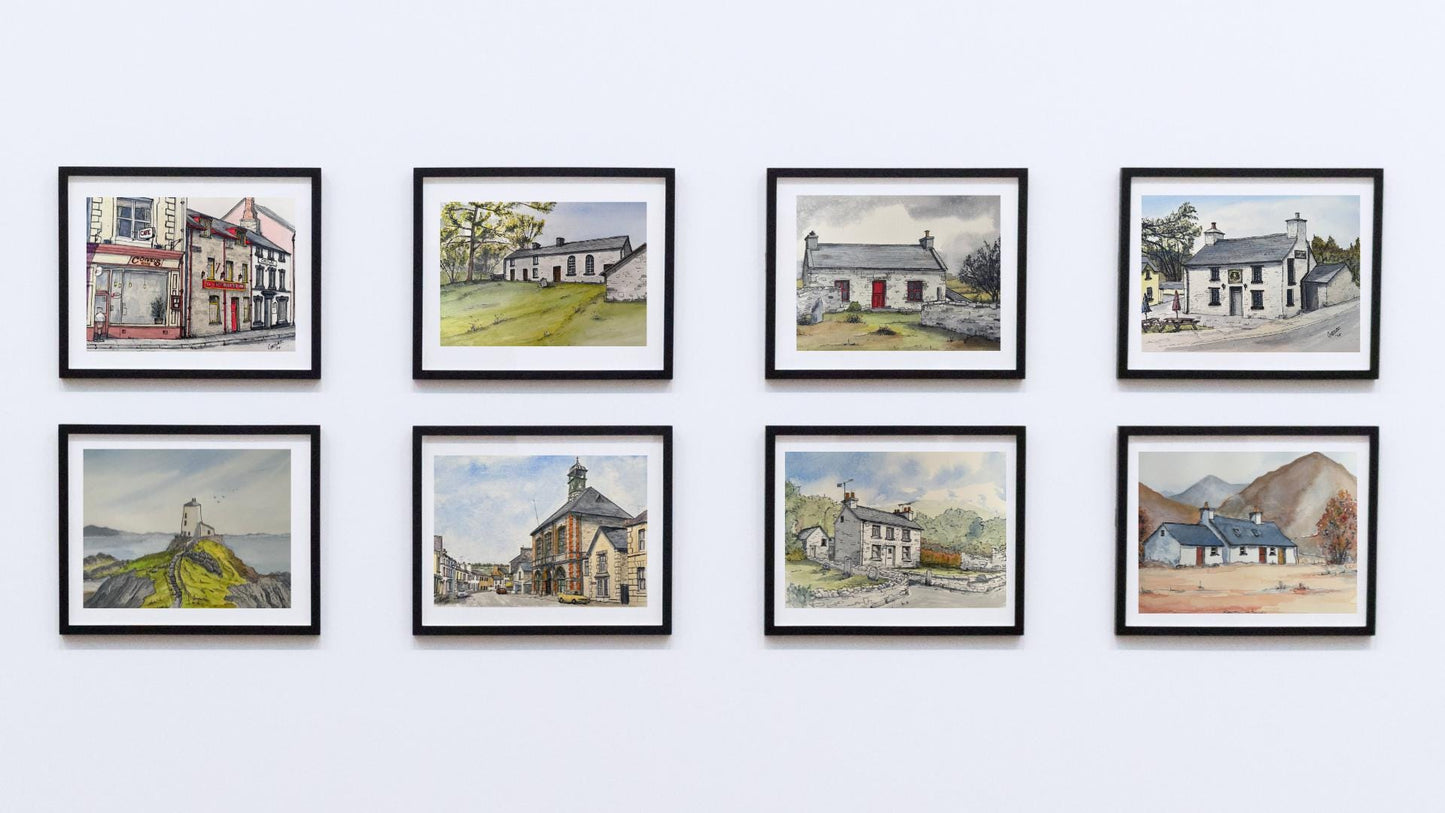 Slate Workers Cottages Dinas Mawddwyn Snowdonia