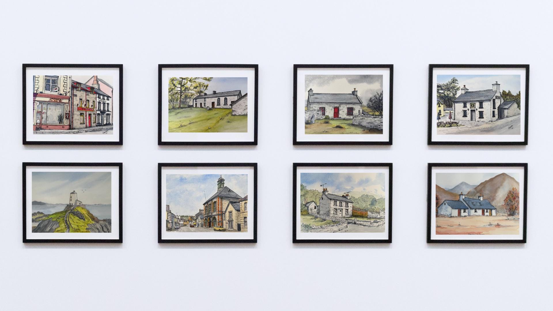 Slate Workers Cottages Dinas Mawddwyn Snowdonia