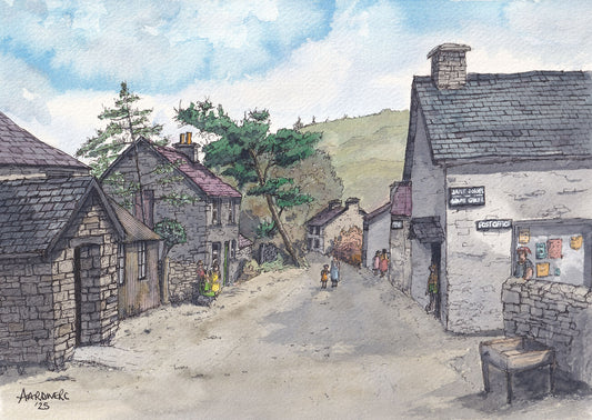 Lost village of Llanwddyn, Powys
